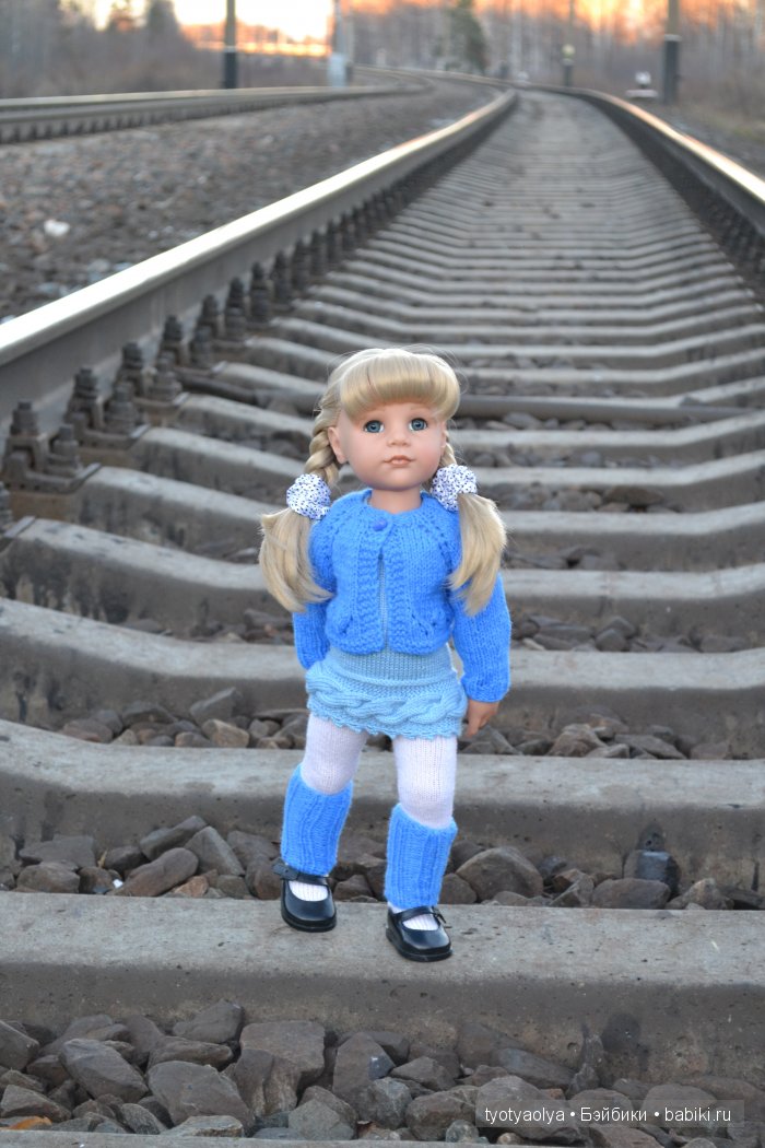 Как Кира на дачу ездила — Куклы Gotz (Готц): Ханна