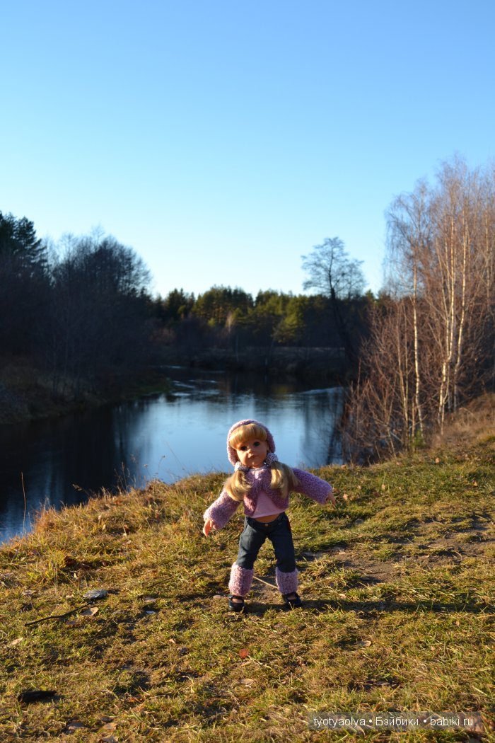 Как Кира на дачу ездила — Куклы Gotz (Готц): Ханна