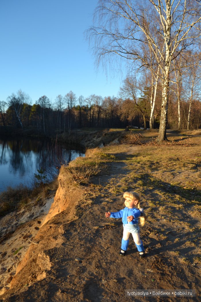 Как Кира на дачу ездила — Куклы Gotz (Готц): Ханна