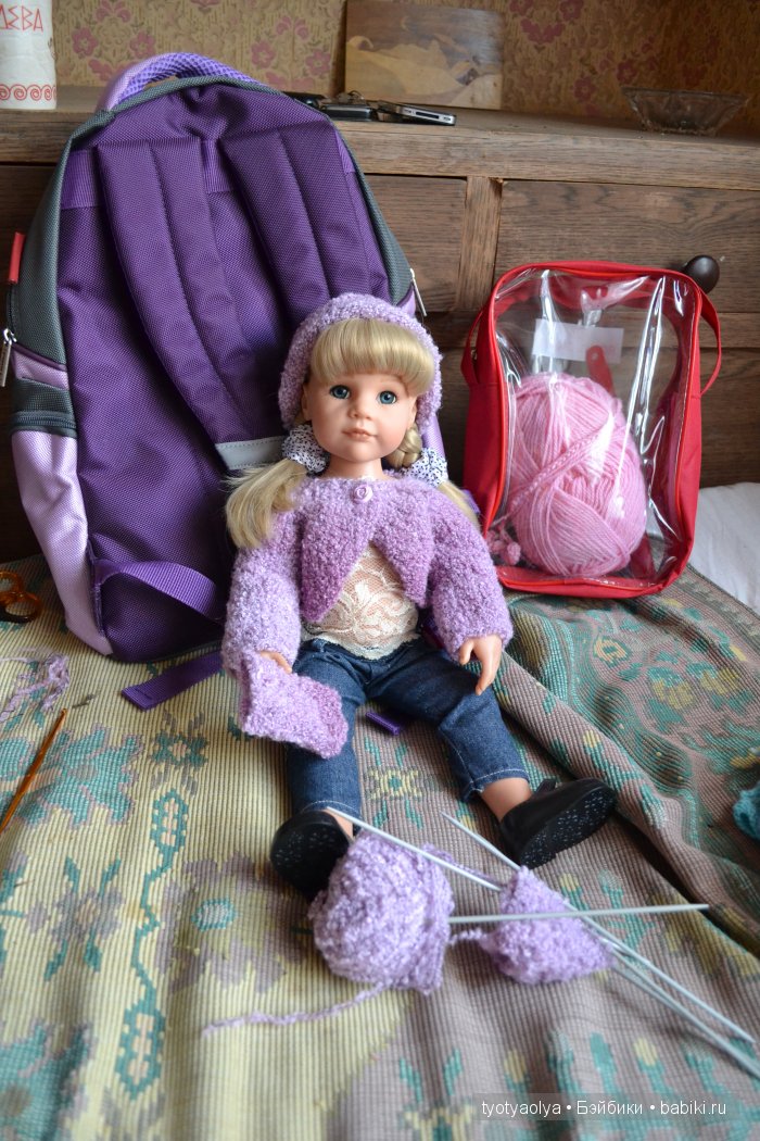 Как Кира на дачу ездила — Куклы Gotz (Готц): Ханна (фото 6)