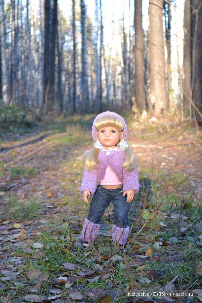 Как Кира на дачу ездила — Куклы Gotz (Готц): Ханна