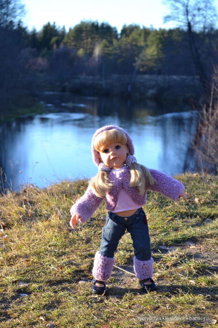 Как Кира на дачу ездила — Куклы Gotz (Готц): Ханна