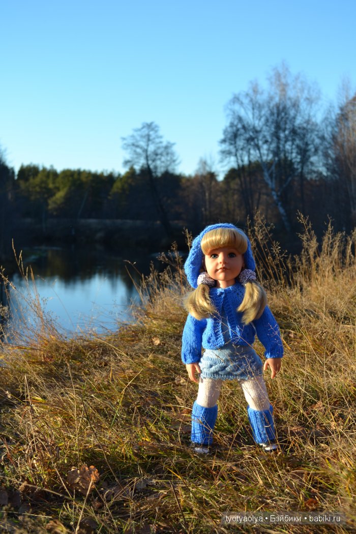 Как Кира на дачу ездила — Куклы Gotz (Готц): Ханна