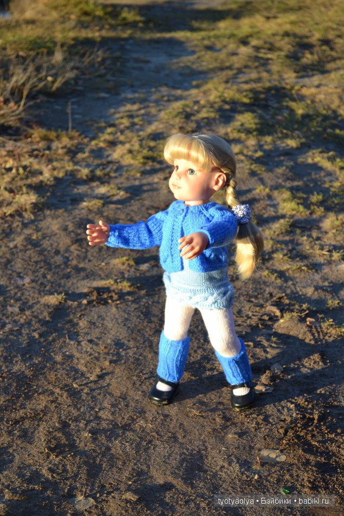 Как Кира на дачу ездила — Куклы Gotz (Готц): Ханна