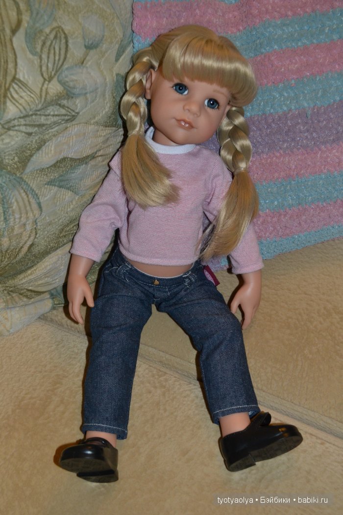 Как Кира на дачу ездила — Куклы Gotz (Готц): Ханна (фото 3)