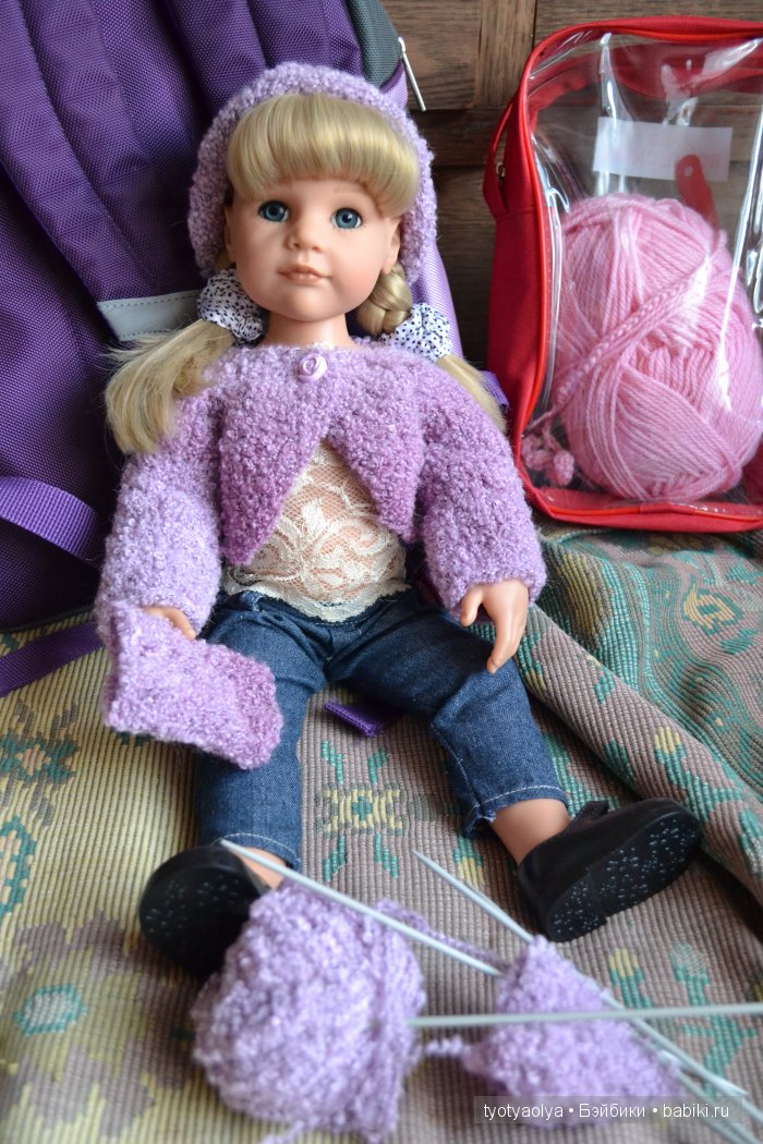 Как Кира на дачу ездила — Куклы Gotz (Готц): Ханна (фото 7)