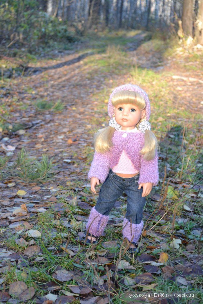 Как Кира на дачу ездила — Куклы Gotz (Готц): Ханна