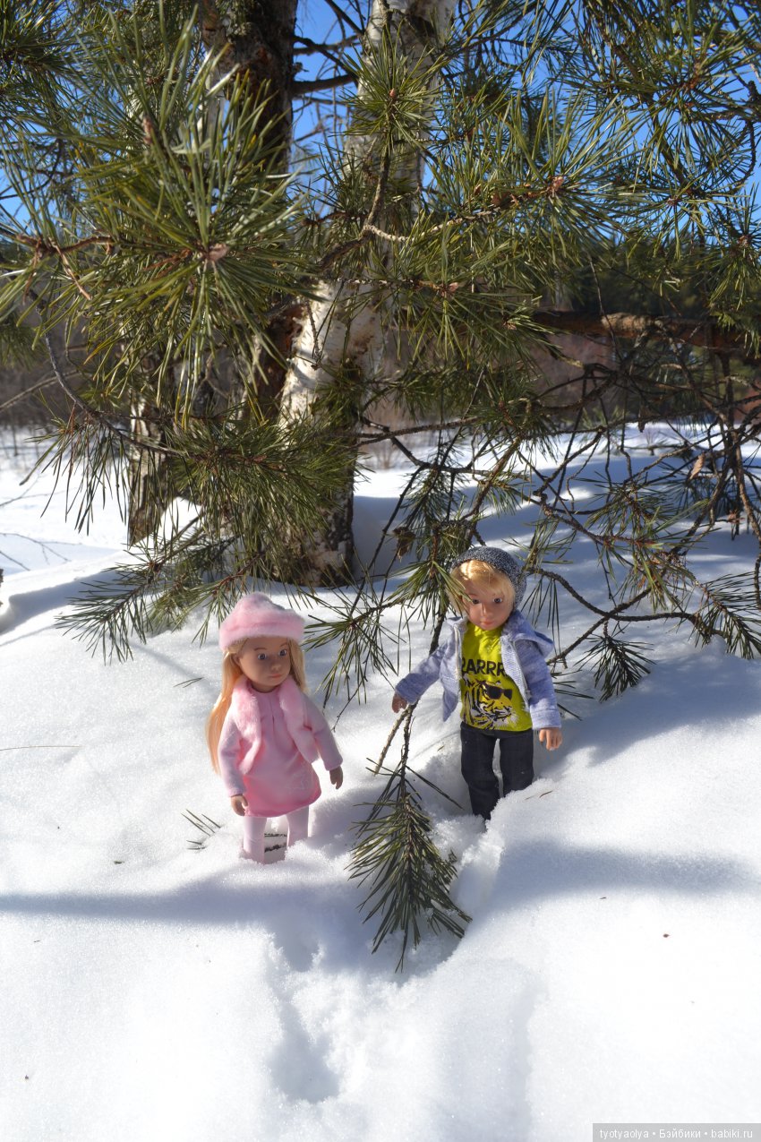 Солнечная весенняя прогулка