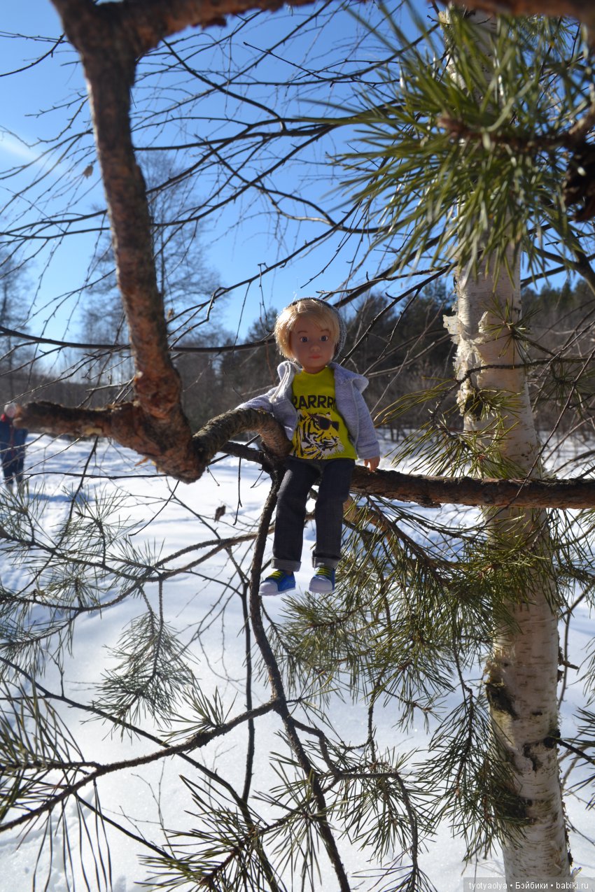 Солнечная весенняя прогулка