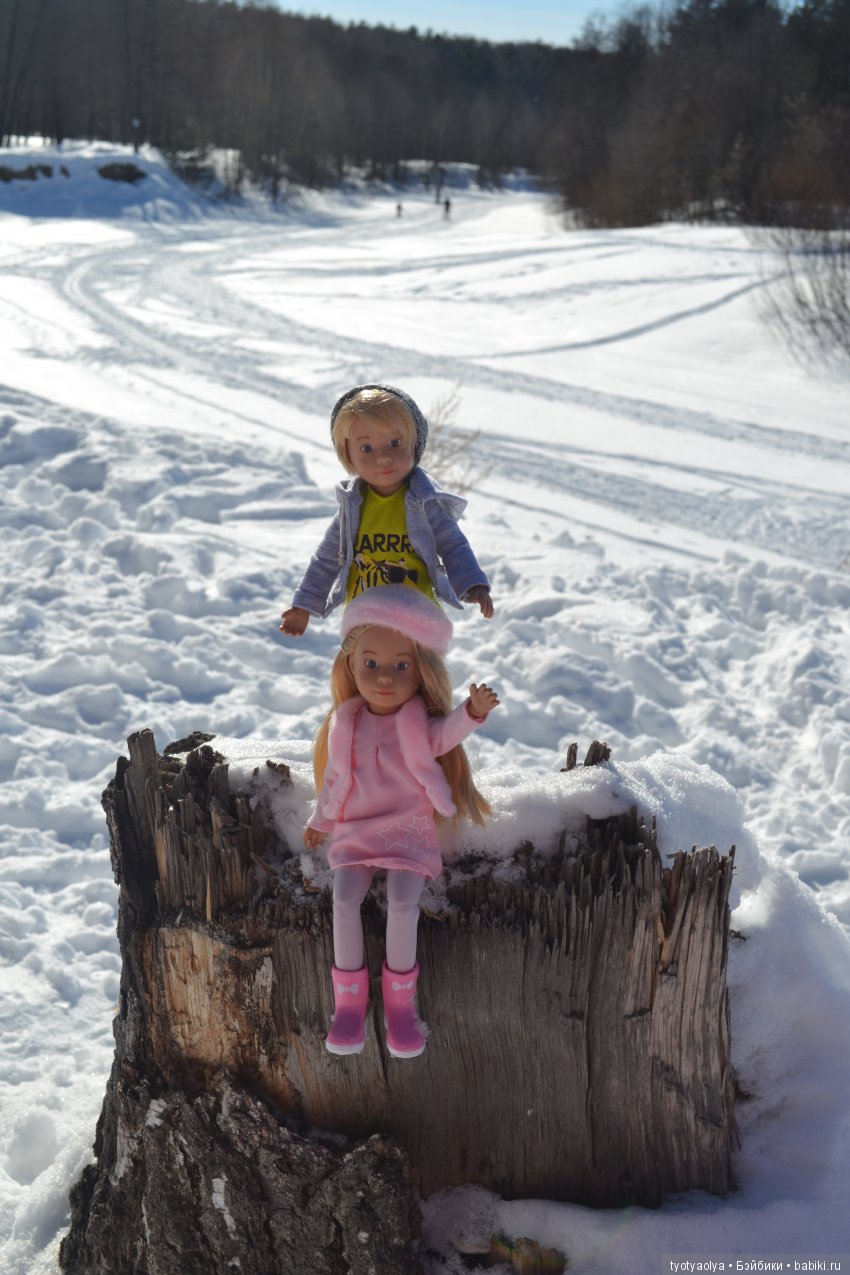 Солнечная весенняя прогулка