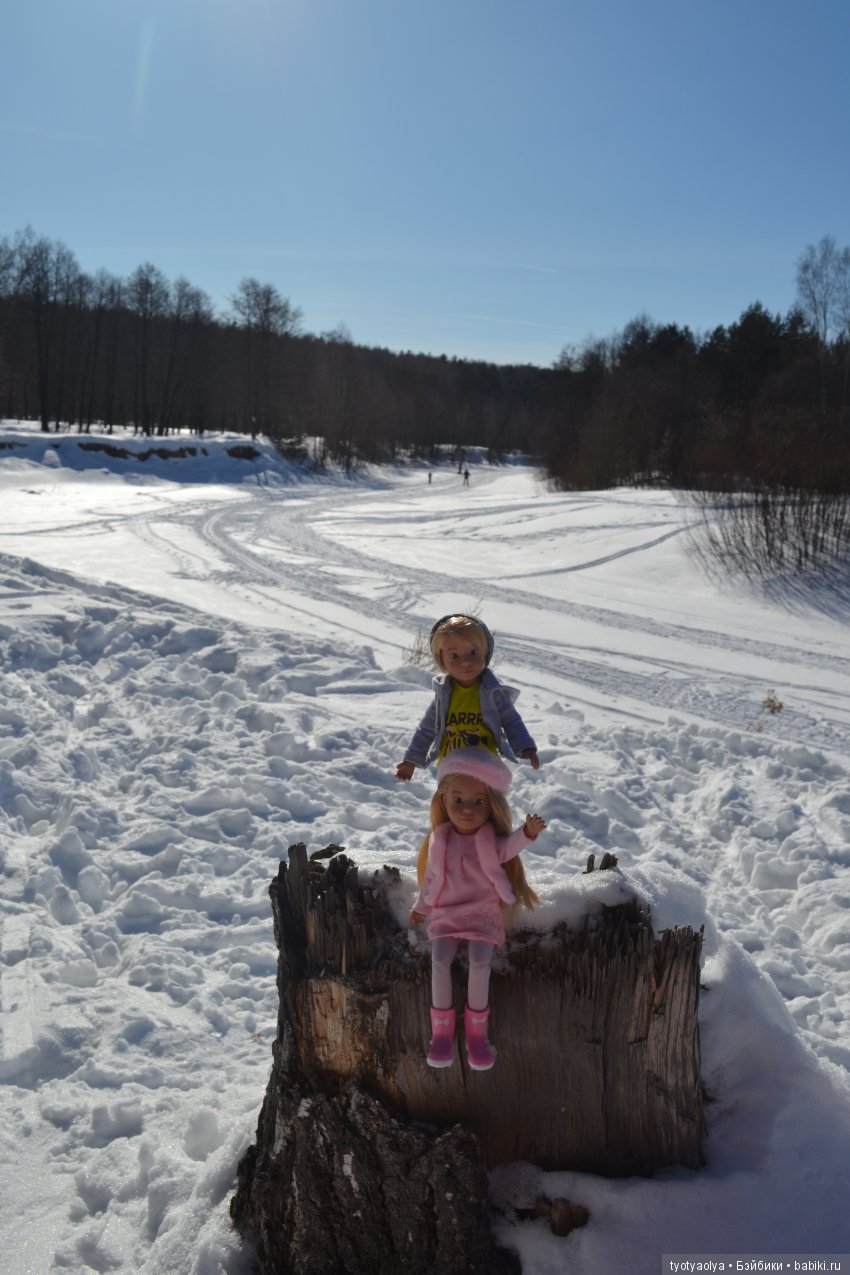 Солнечная весенняя прогулка
