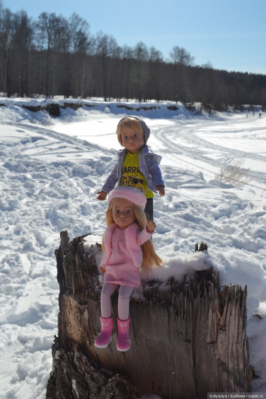 Солнечная весенняя прогулка