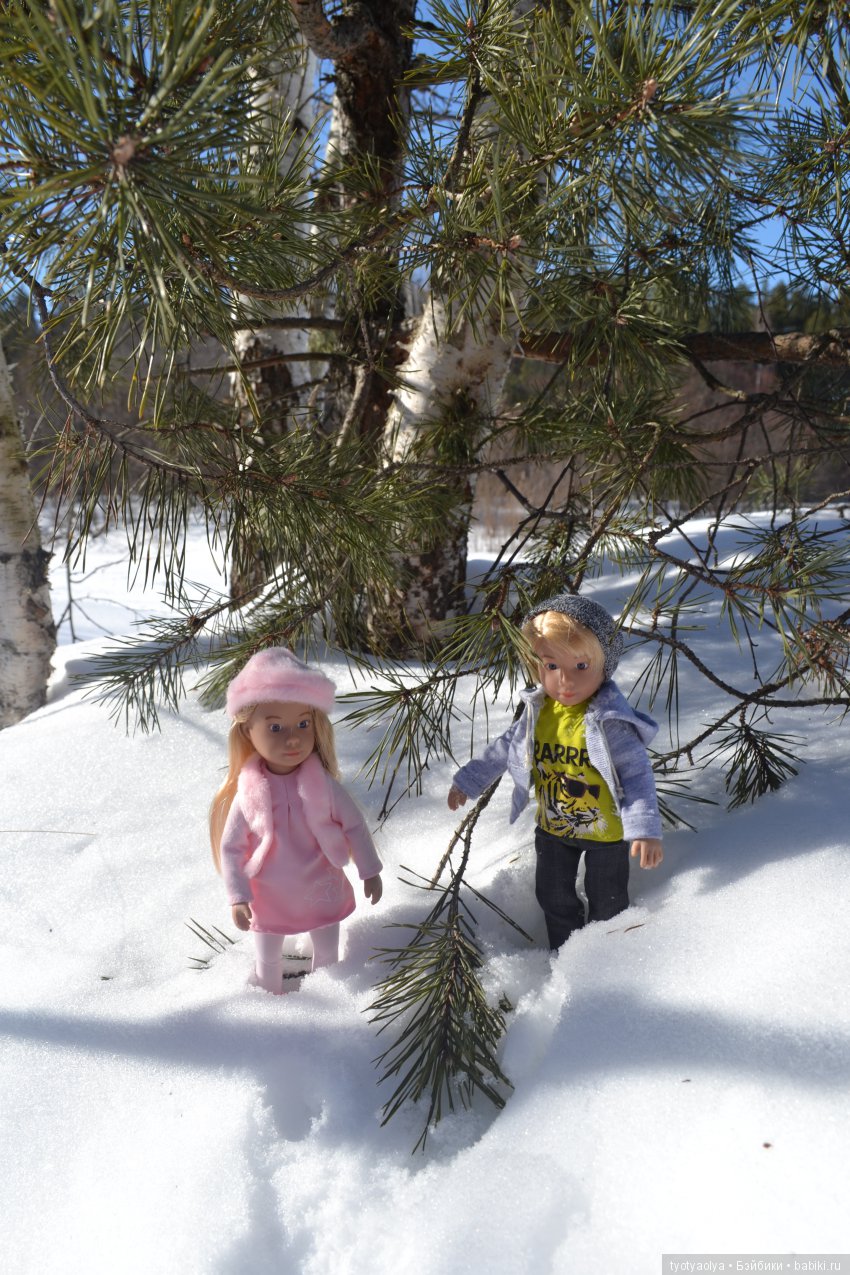 Солнечная весенняя прогулка