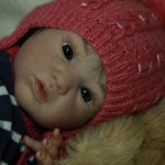Малышка Карина. Куколка из молда Maike от Gudrun Legler