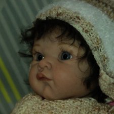 Моя Аурика, куколка из молда Poppet от Adrie Stoete