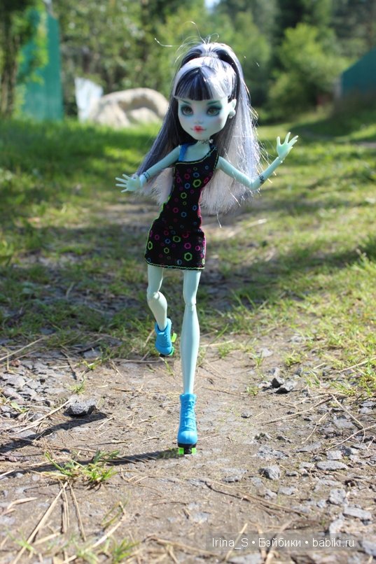 Лето Фрэнки (ООАК Monster High). Часть 2