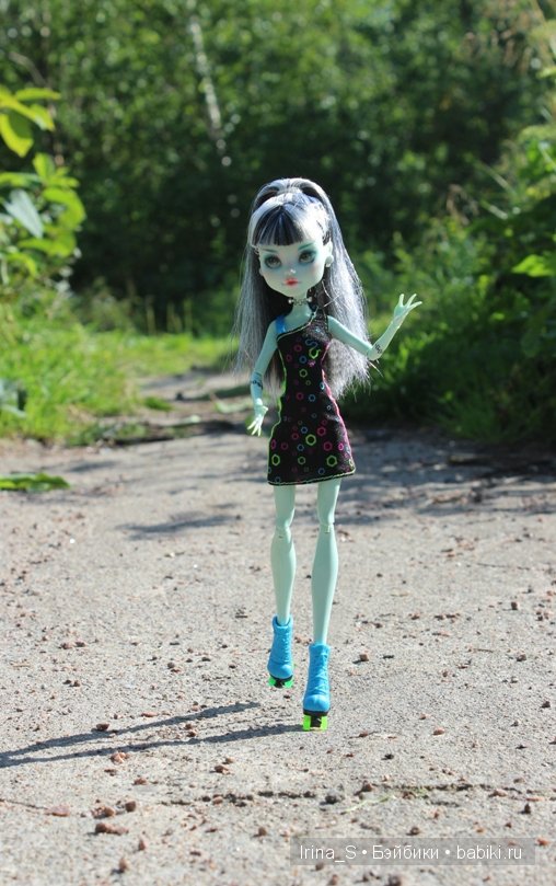Лето Фрэнки (ООАК Monster High). Часть 2