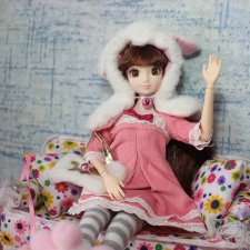 Розовый Кролик с Али-Экспресс