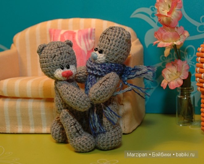 Романтик. Паша + Даша. Игрушки вязанные крючком