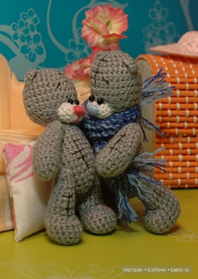 Романтик. Паша + Даша. Игрушки вязанные крючком