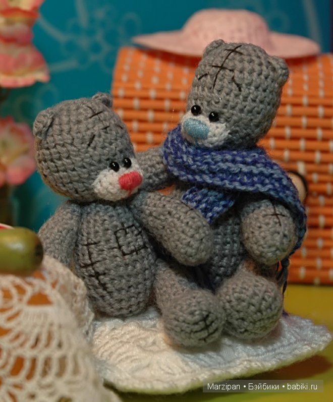 Романтик. Паша + Даша. Игрушки вязанные крючком (фото 10)