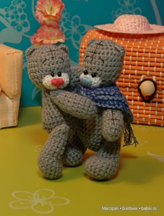 Романтик. Паша + Даша. Игрушки вязанные крючком