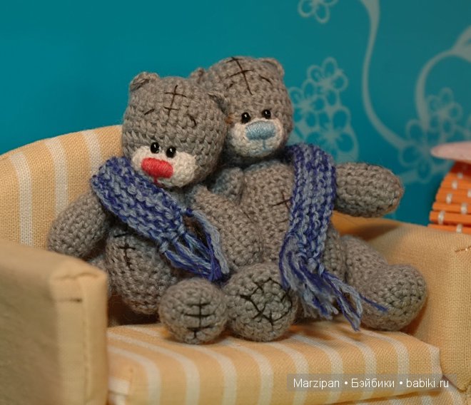 Романтик. Паша + Даша. Игрушки вязанные крючком