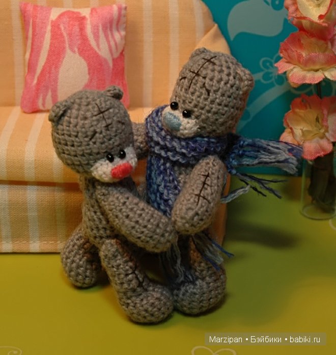 Романтик. Паша + Даша. Игрушки вязанные крючком