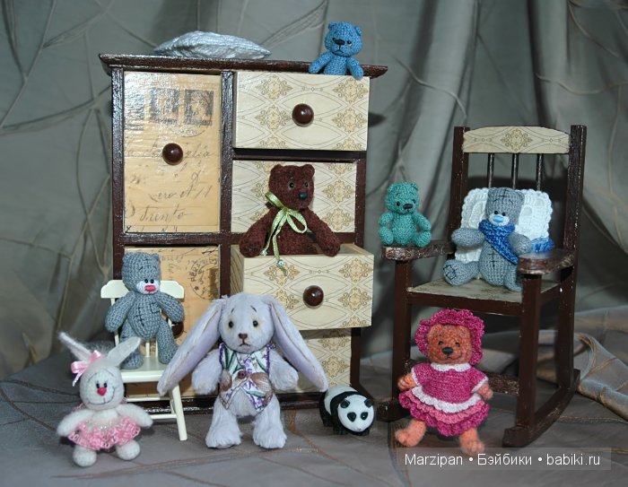 Мой домашний мини-зоопарк. Игрушки вязанные крючком