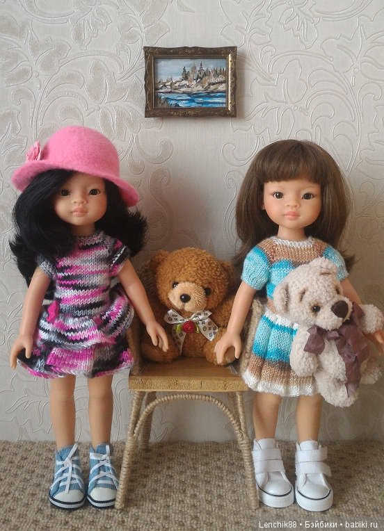 И полочка Паолочек — Куклы Paola Reina (Паола Рейна): новинки (фото 2)