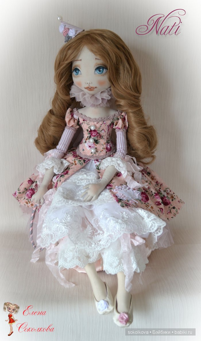 Нати, моя новая текстильная девочка (фото 8)