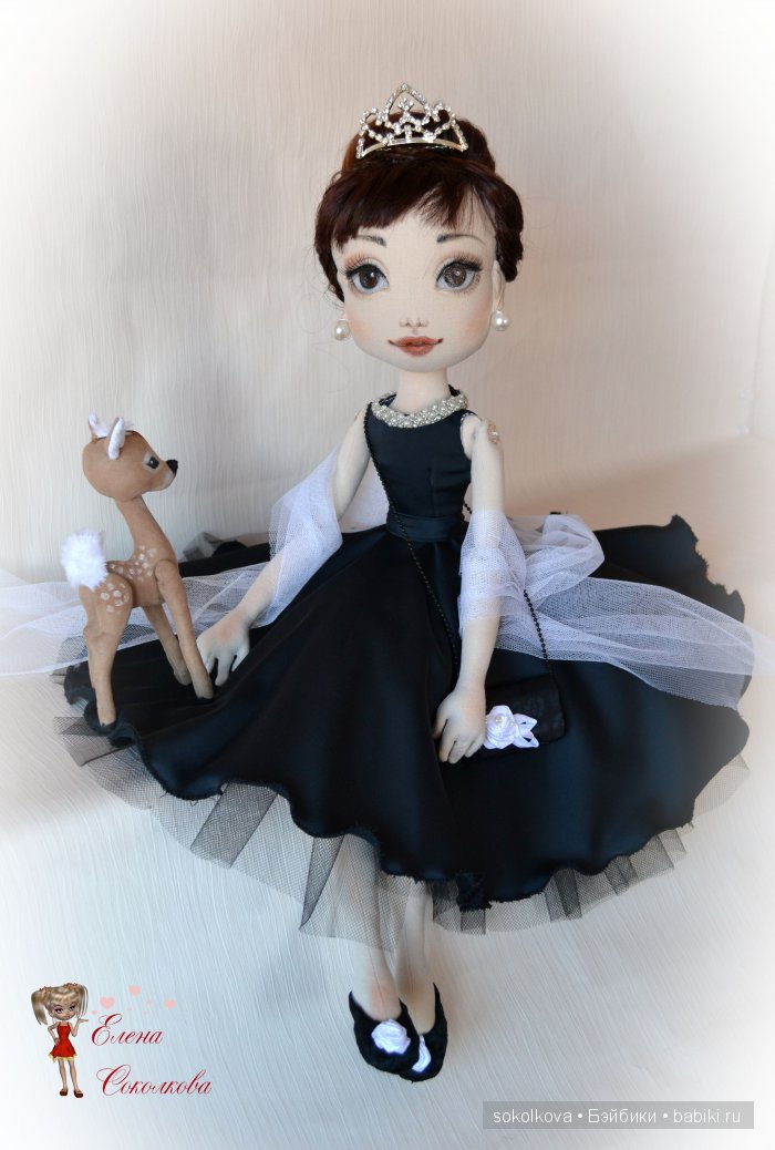 Моя Одри. Кукла из ткани — Авторские текстильные куклы: Вальдорфские (фото 5)