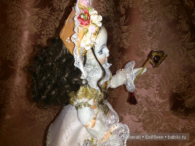 Мои первые фарфоровые куклы. Пьеро и Коломбина