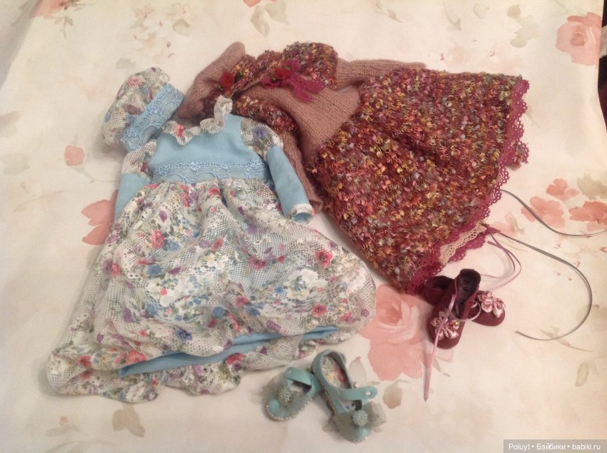 Одеваем Розочку (одежда и обувь для Розочки)