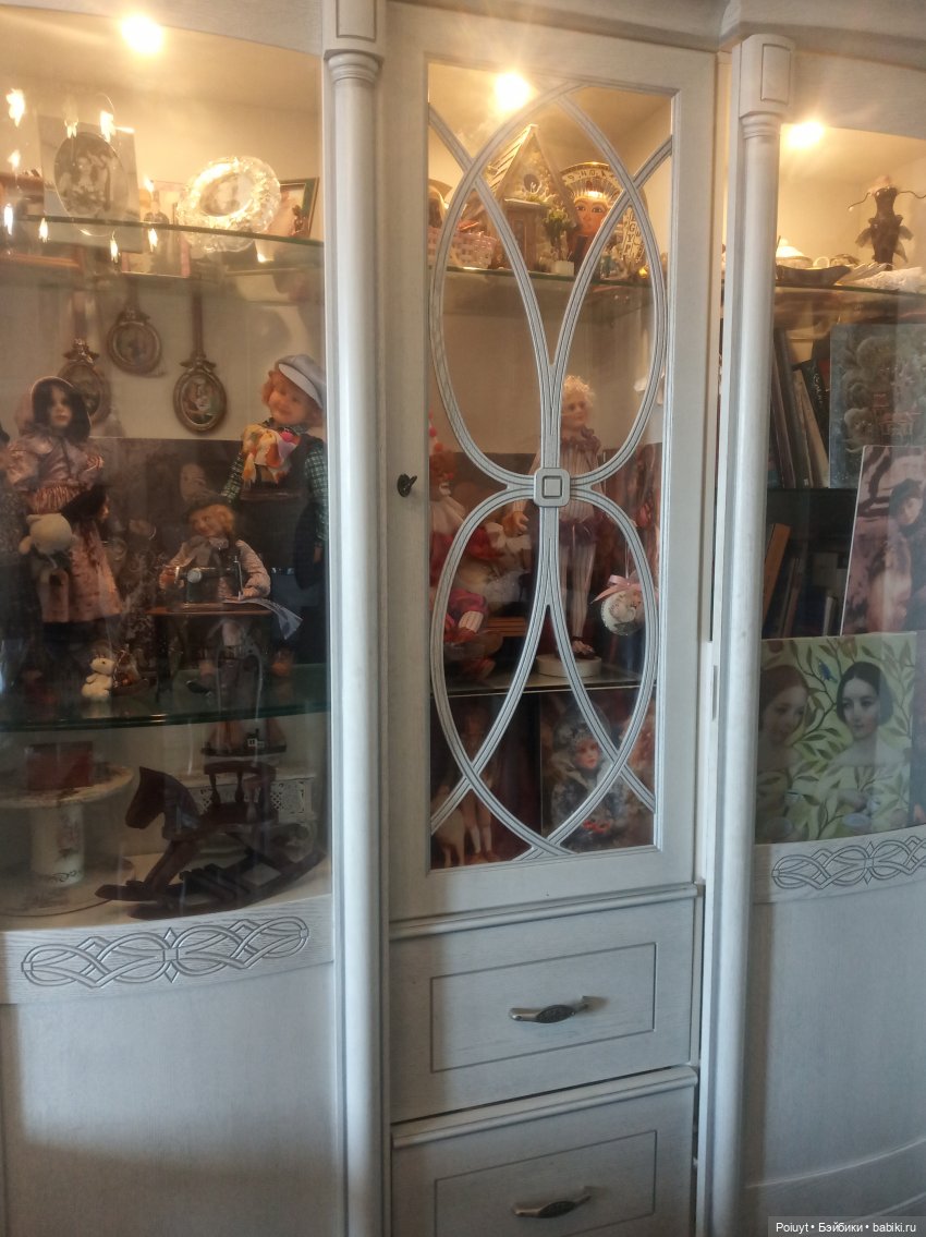 Шкаф и его новые жители — Домашние фото авторских кукол: личные коллекции