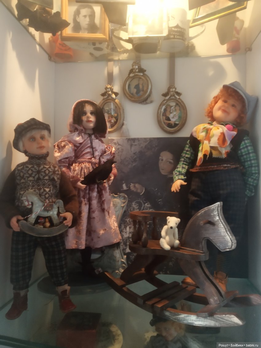 Шкаф и его новые жители — Домашние фото авторских кукол: личные коллекции (фото 3)