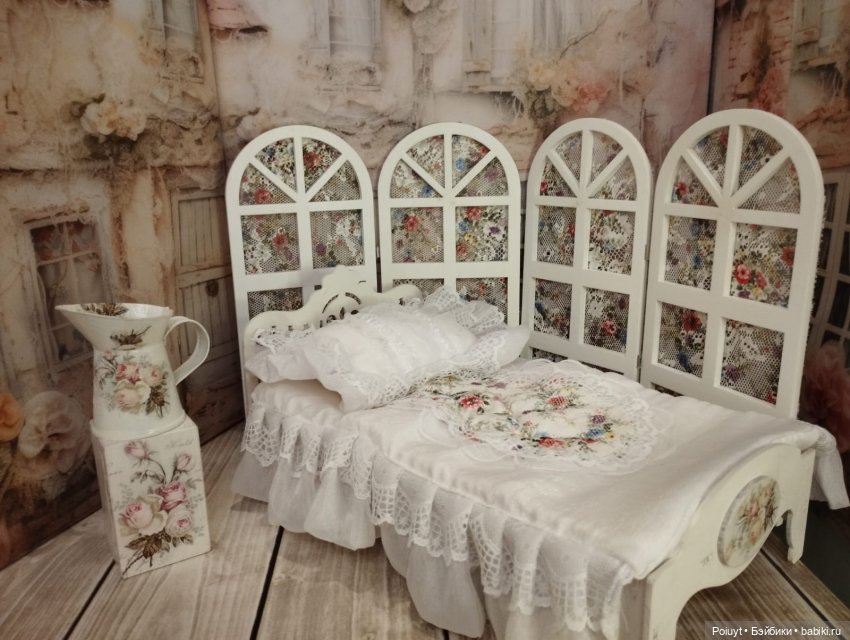 Мой любимый прованс — Мебель для кукол и домиков: фото (фото 7)