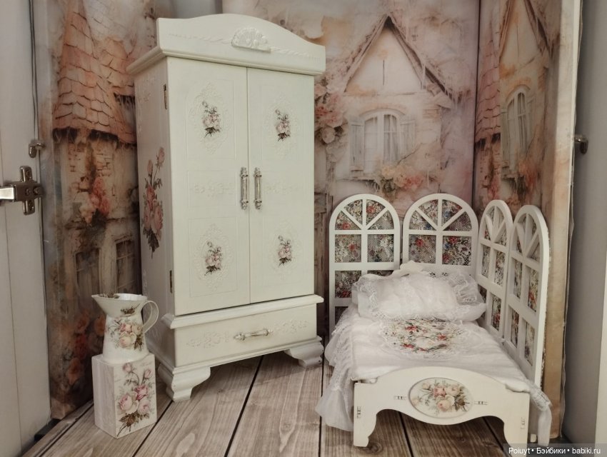 Мой любимый прованс — Мебель для кукол и домиков: фото