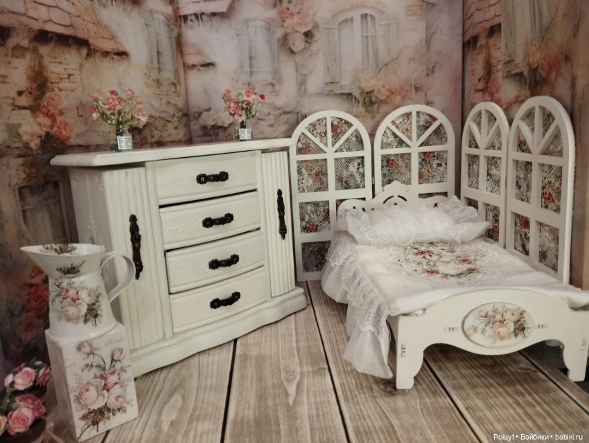 Мой любимый прованс — Мебель для кукол и домиков: фото