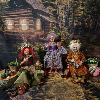 Старенькие феечки на выставке!!!!