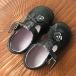 Кожаные туфли Clarks для больших кукол, Англия