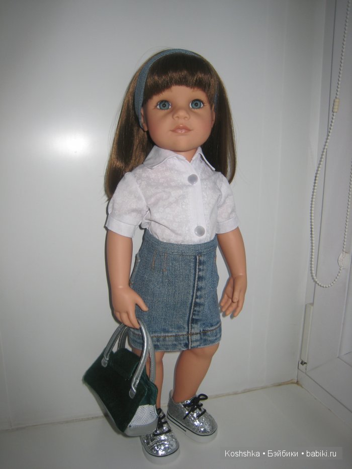 Рассказ о том, как к нам приехала новенькая кукла Готц и что с ней потом стало