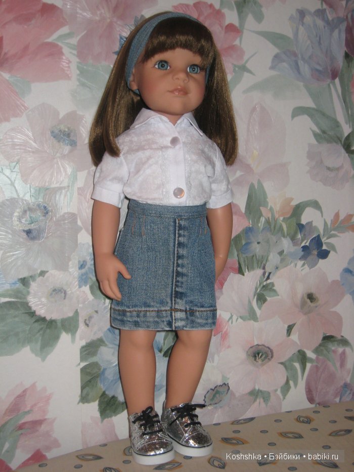 Рассказ о том, как к нам приехала новенькая кукла Готц и что с ней потом стало