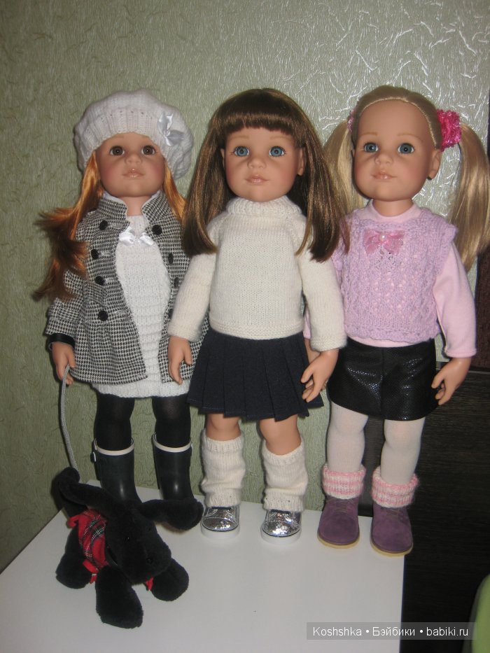 Рассказ о том, как к нам приехала новенькая кукла Готц и что с ней потом стало