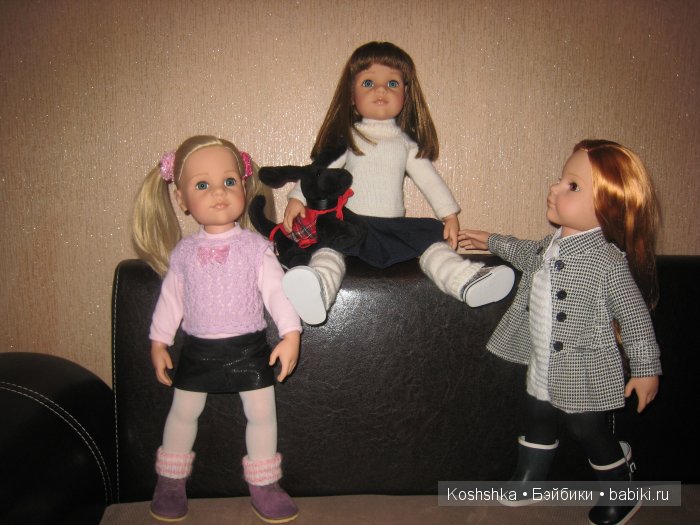 Рассказ о том, как к нам приехала новенькая кукла Готц и что с ней потом стало