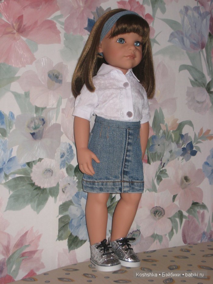 Рассказ о том, как к нам приехала новенькая кукла Готц и что с ней потом стало