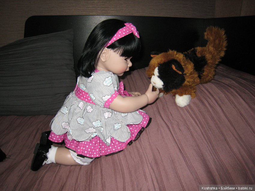 Маленькая мечтательница Адорочка, моя новая девочка