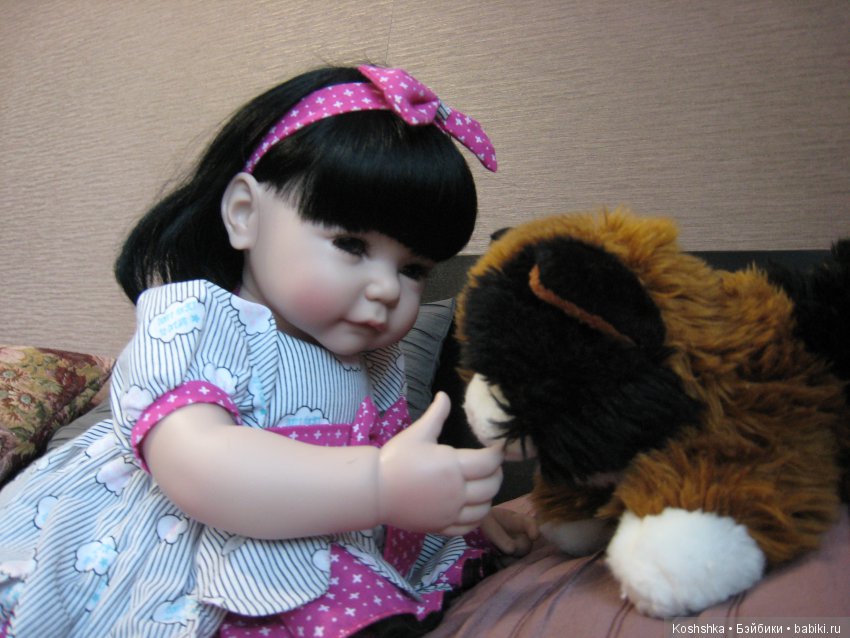 Маленькая мечтательница Адорочка, моя новая девочка