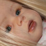 Вот Моя кукла реборн Полюшка с волосиками