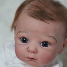 Лолочка, малышка реборн глазастик